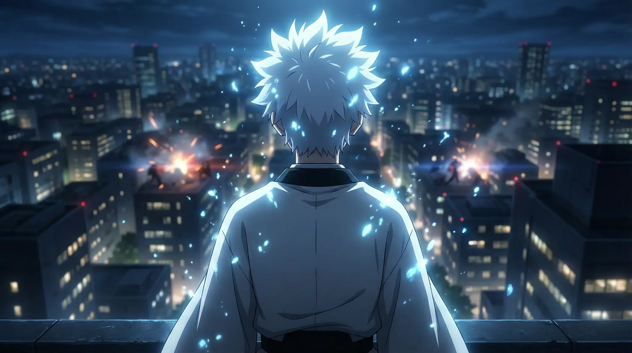 白AMATO - 都市を見下ろす